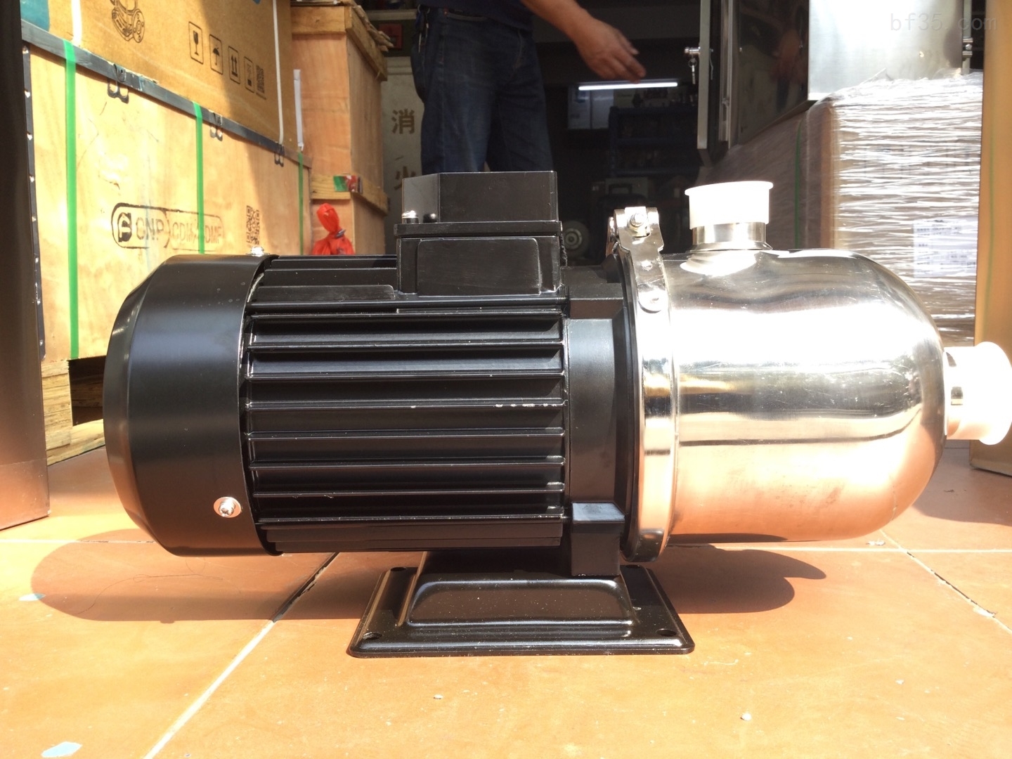 CHL4-40LSWSC不锈钢卧式多级离心泵污水处理增压供水