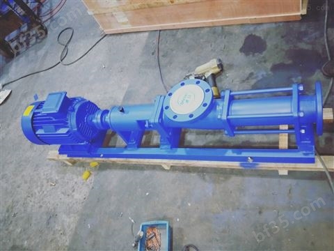 G型单螺杆泵不堵塞高粘度液体输送泵