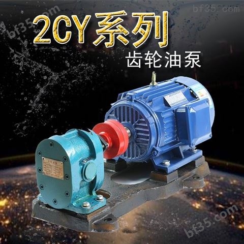 化工润滑油泵电动耐温齿轮泵