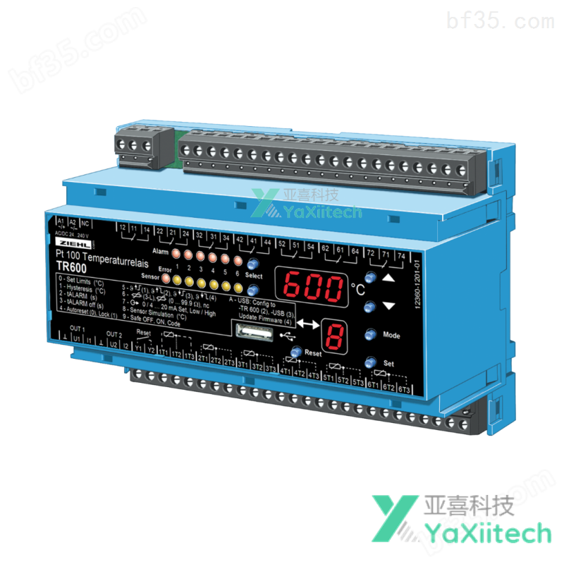 ZIEHL温度控制器TR600-T224360