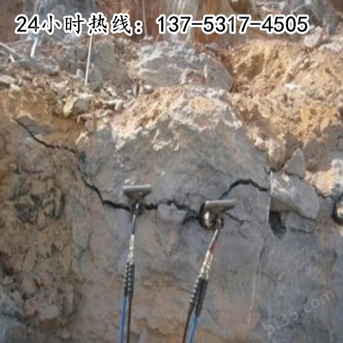 岩石静态开采器专业破碎岩石专业厂商郴州土石方破石棒