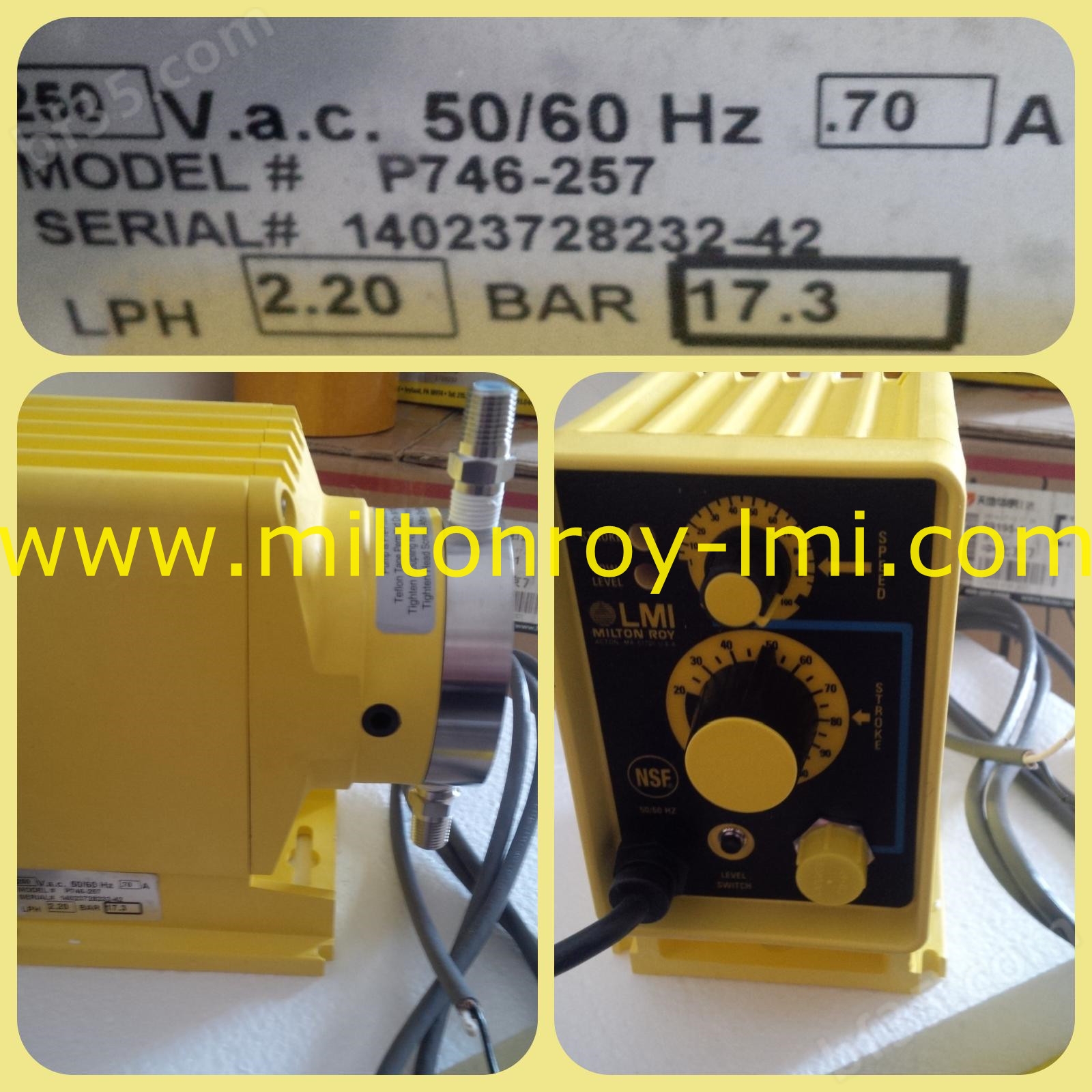 米顿罗P766-363Ti超级耐腐蚀自动控制加药泵